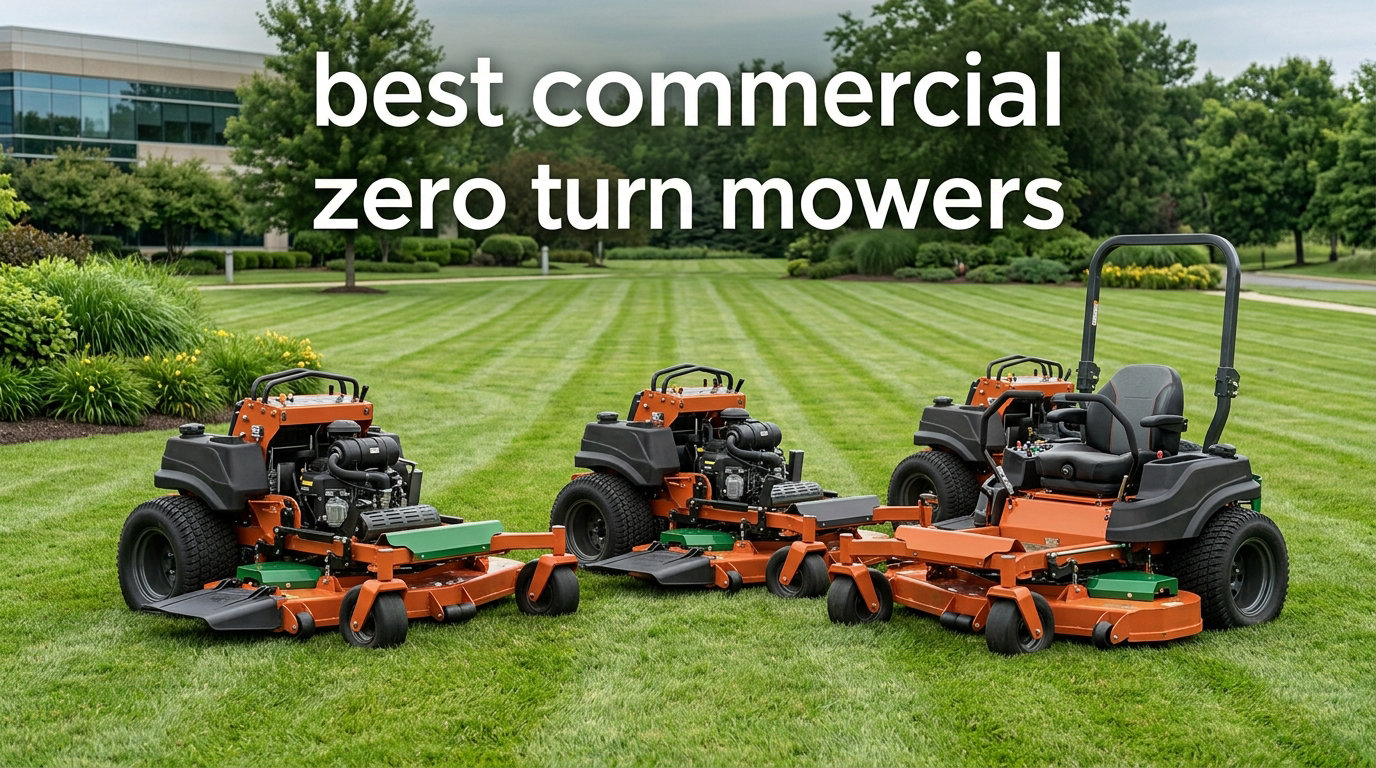 best commercial zero turn mowers