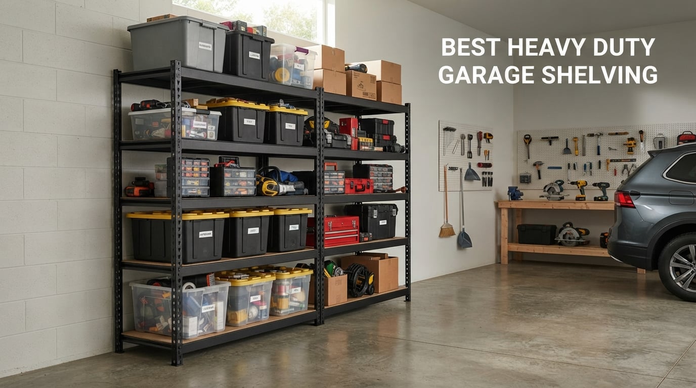 best heavy duty garage shelving
