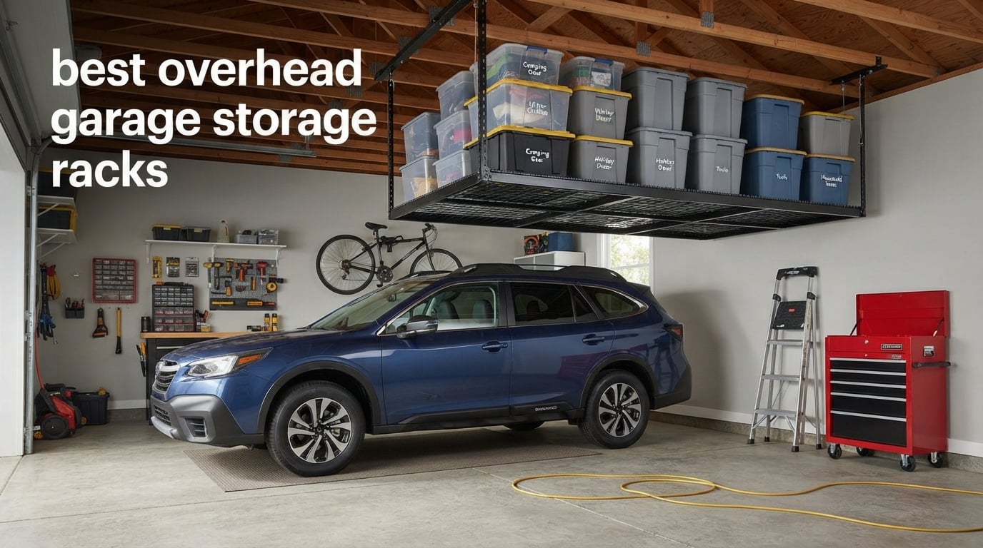 best overhead garage storage racks