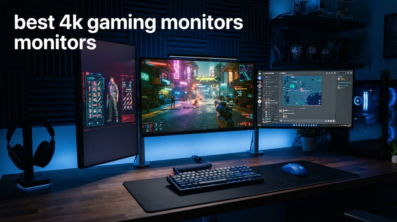 best 4k gaming monitors