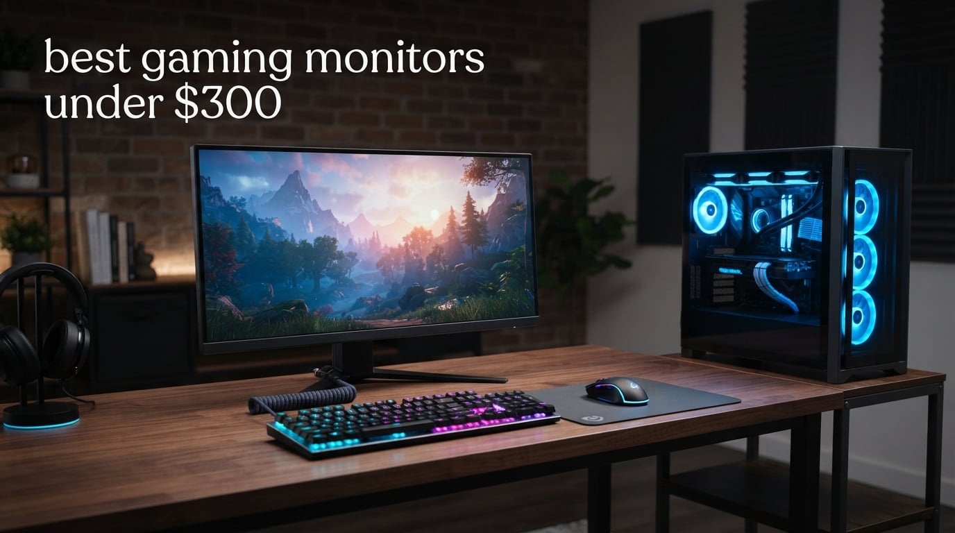 best gaming monitors under $300