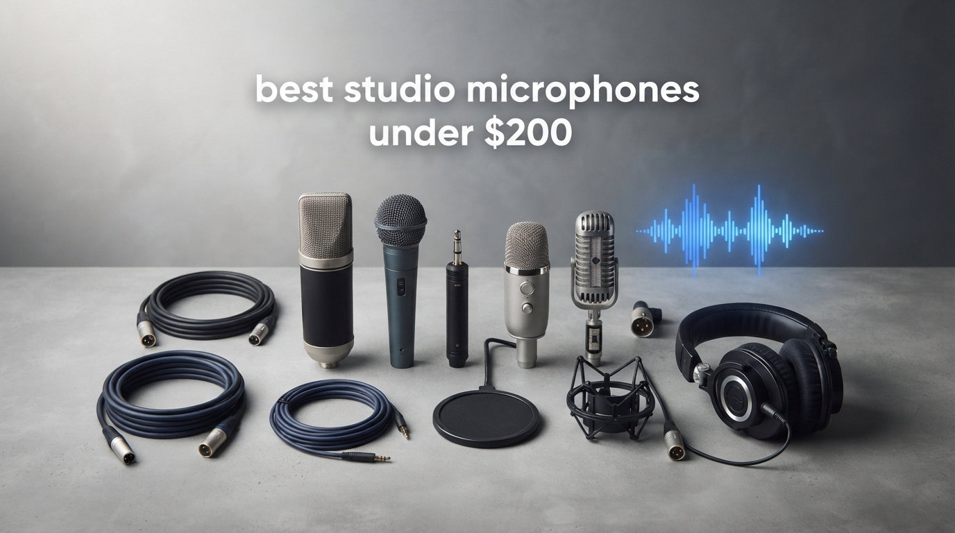 best studio microphones under $200