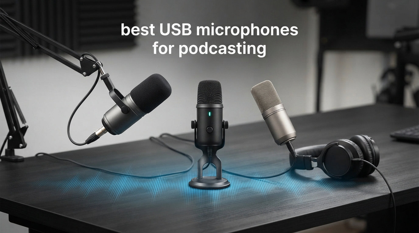 best USB microphones for podcasting