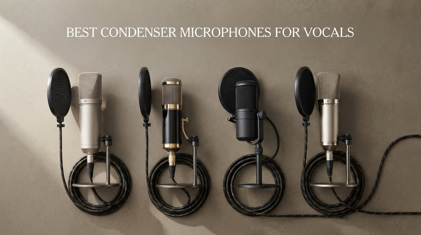 best condenser microphones for vocals