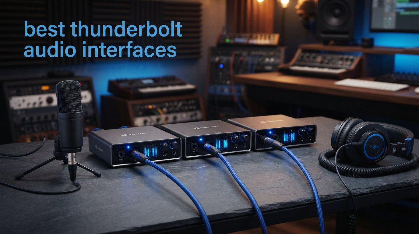 best thunderbolt audio interfaces