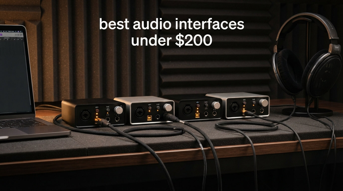 best audio interfaces under $200