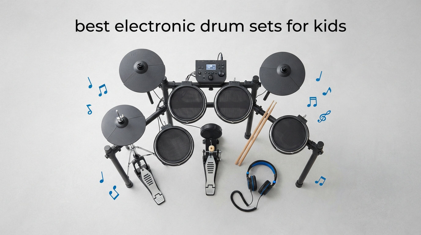 best electronic drum sets for kids