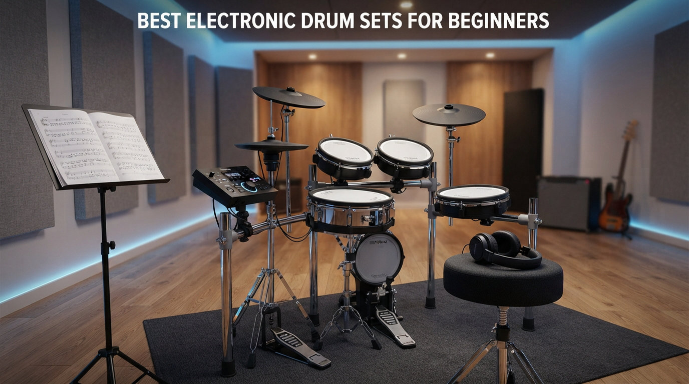 best electronic drum sets for beginners