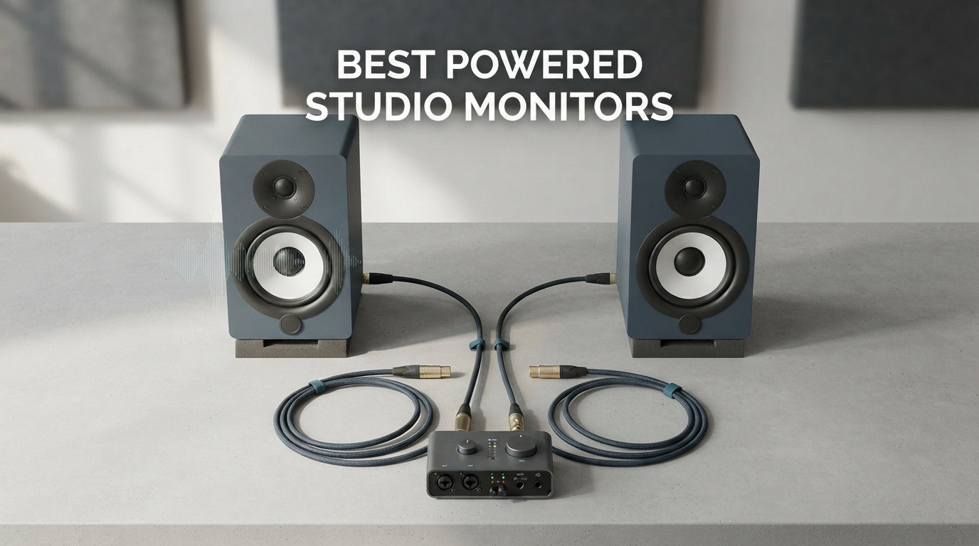 best powered studio monitors