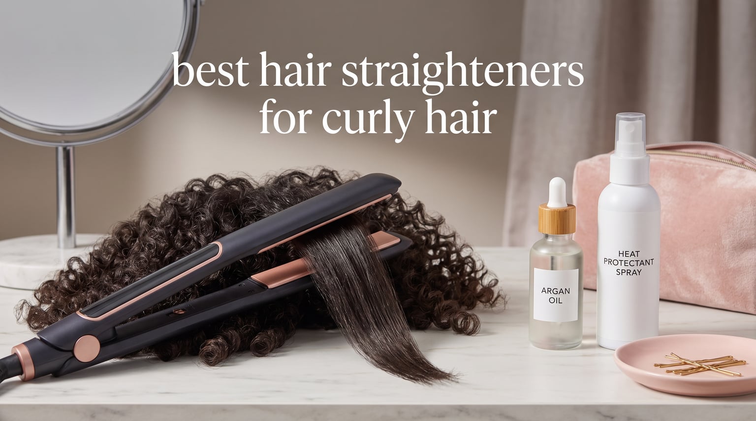 best hair straighteners for curly hair