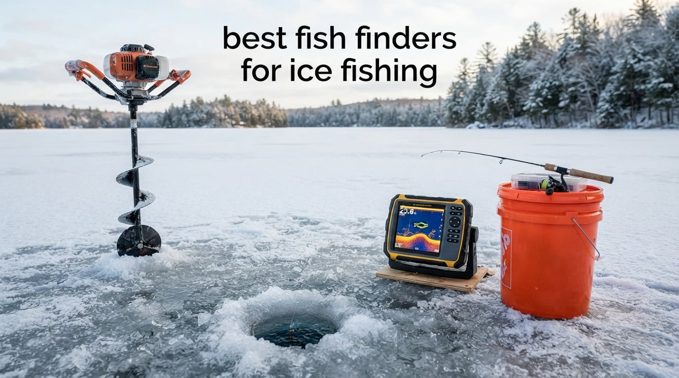 best fish finders for ice fishing