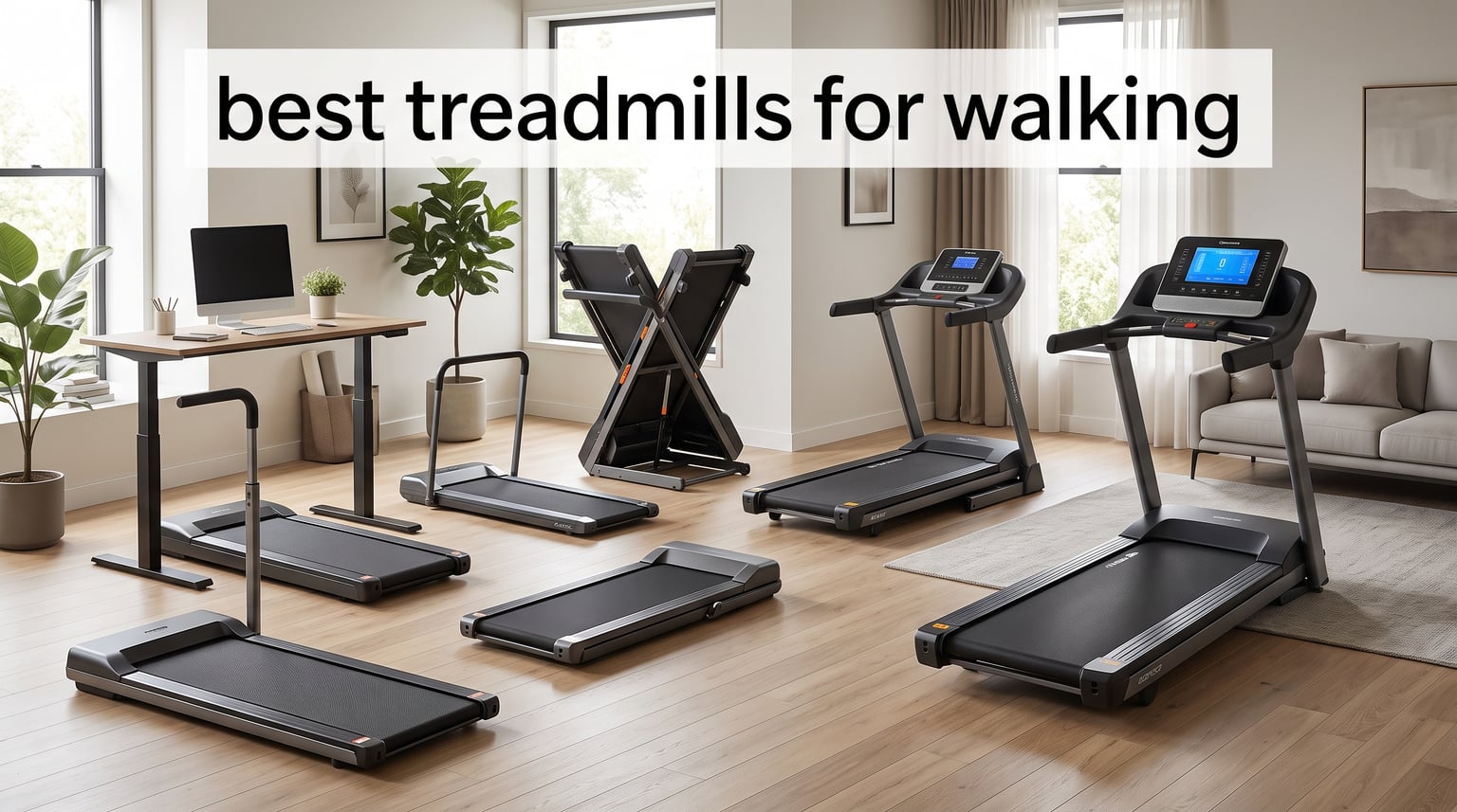 best treadmills for walking