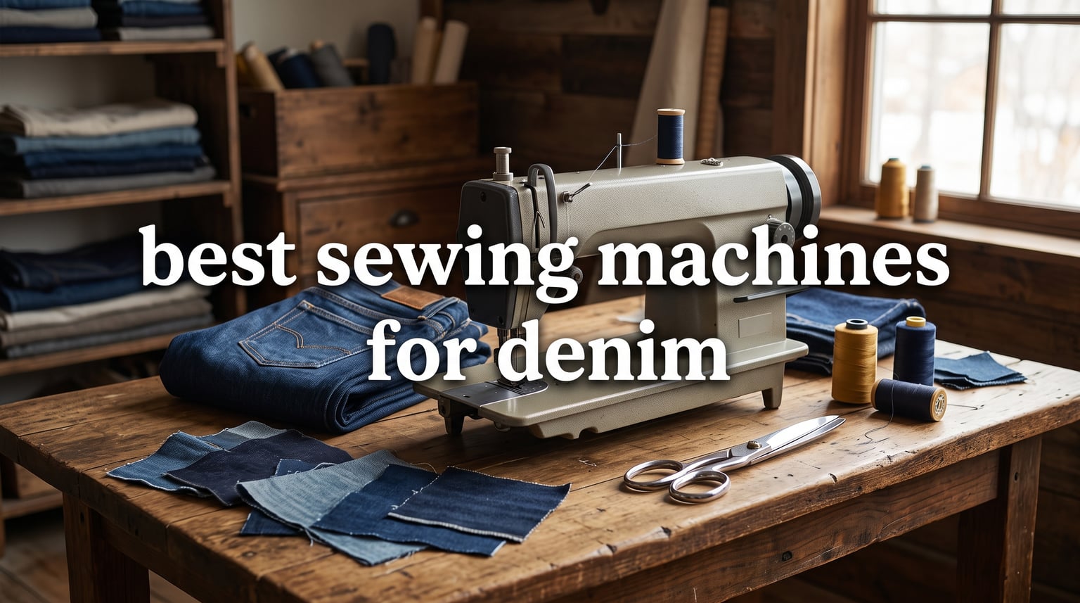best sewing machines for denim