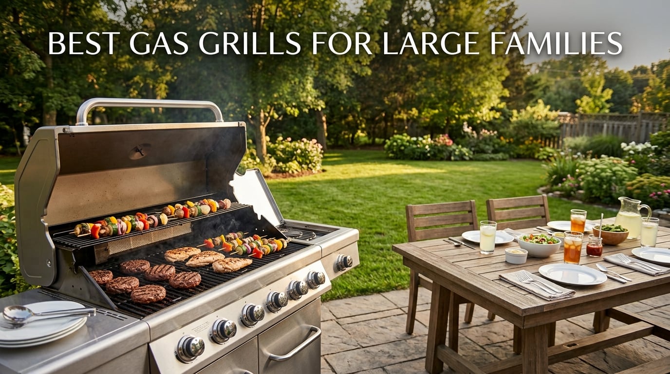 best gas grills for large families