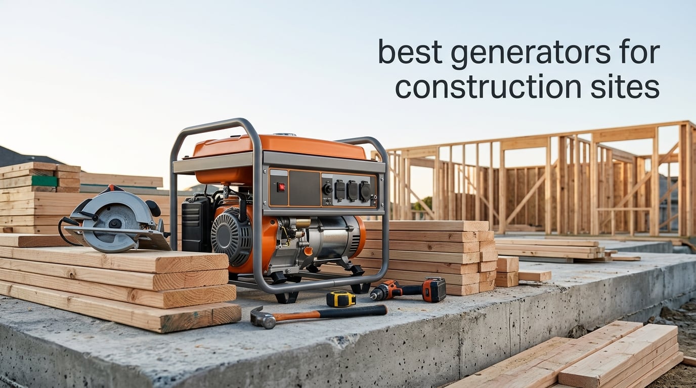 best generators for construction sites