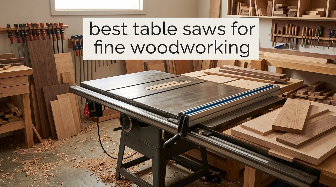 best table saws for fine woodworking