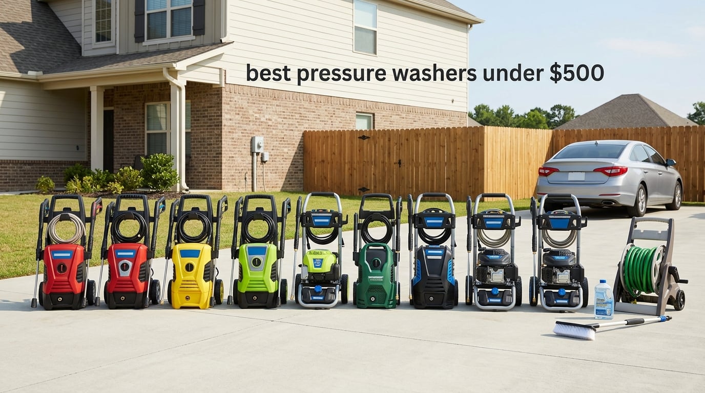 best pressure washers under $500
