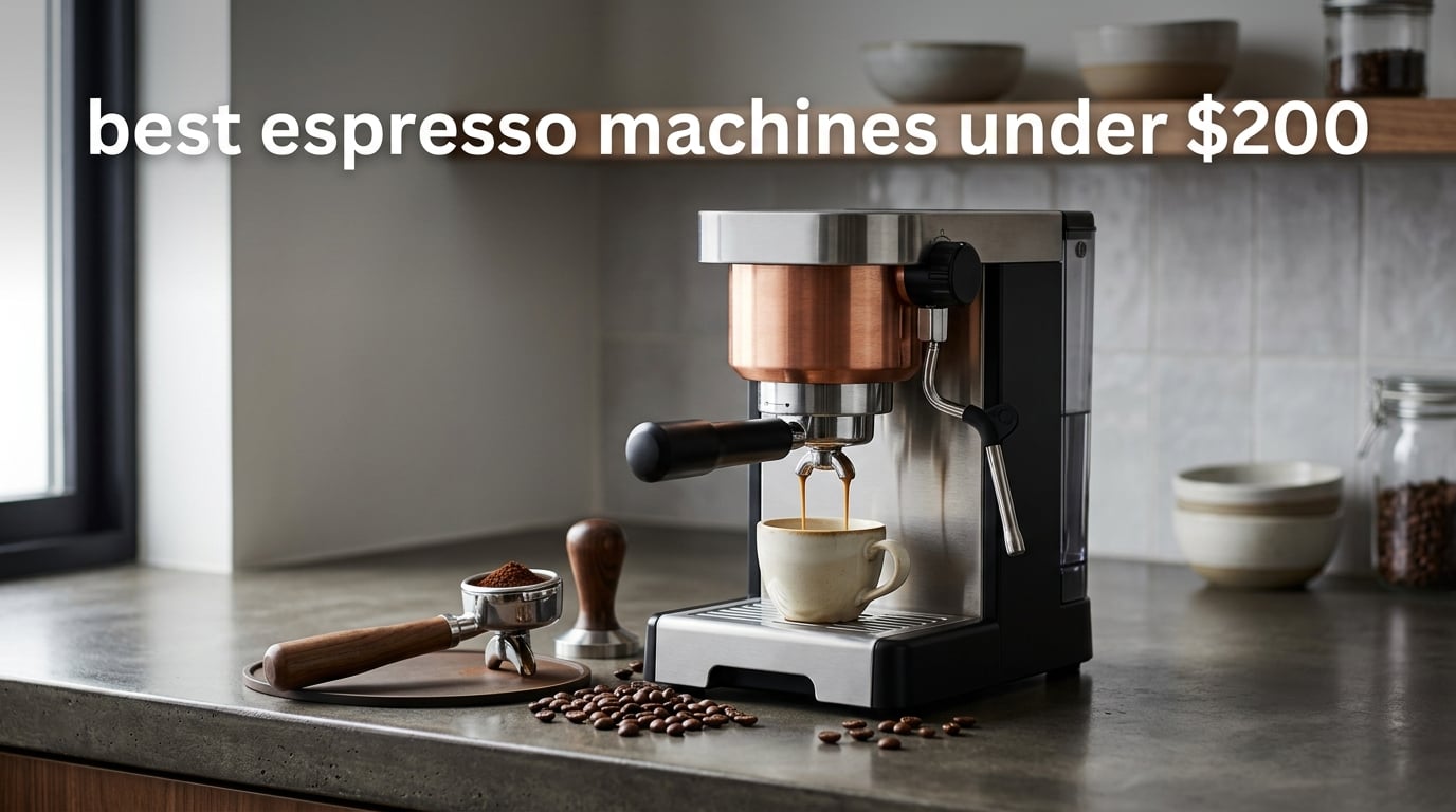 best espresso machines under $200