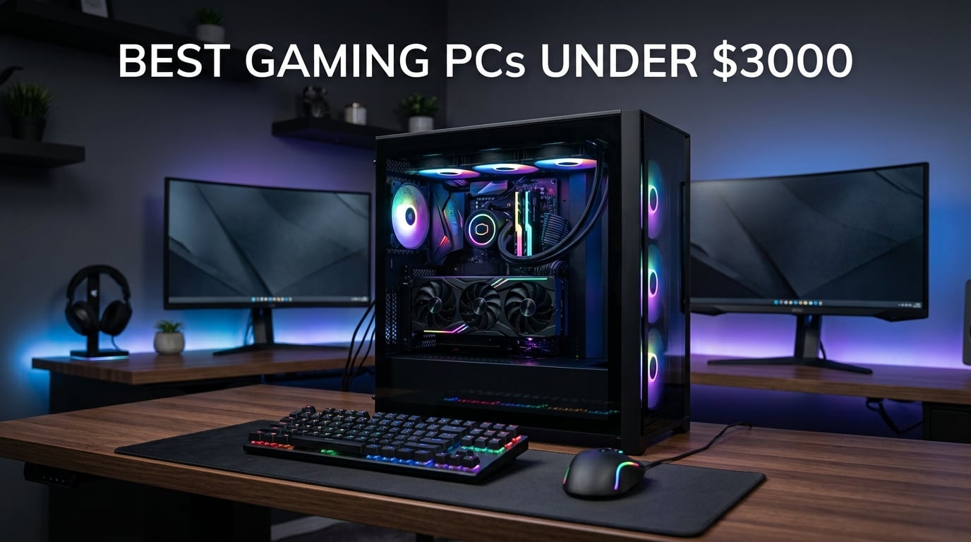 best gaming PCs under $3000