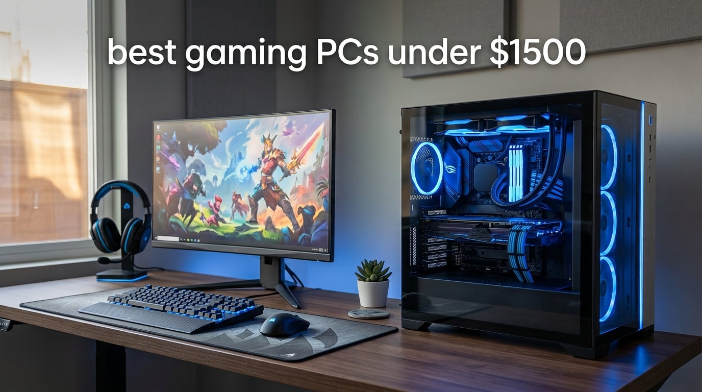 best gaming PCs under $1500