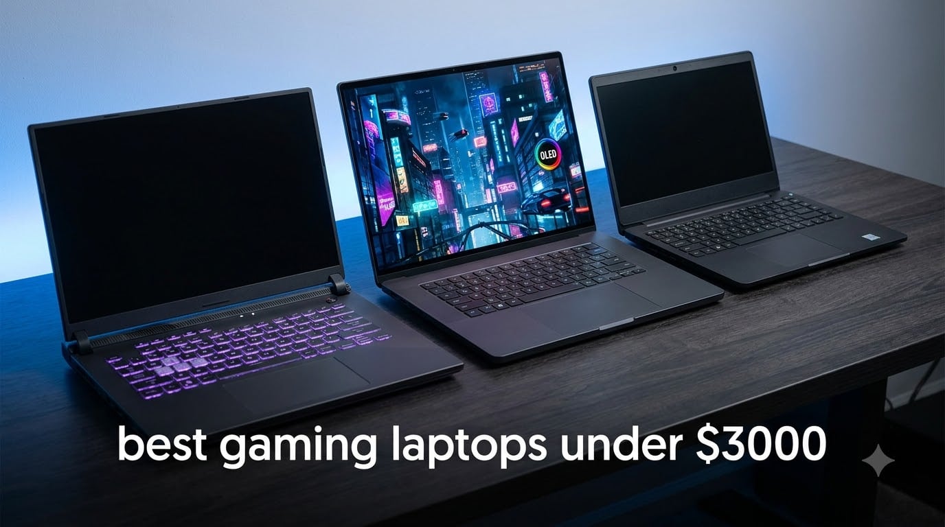 best gaming laptops under $3000