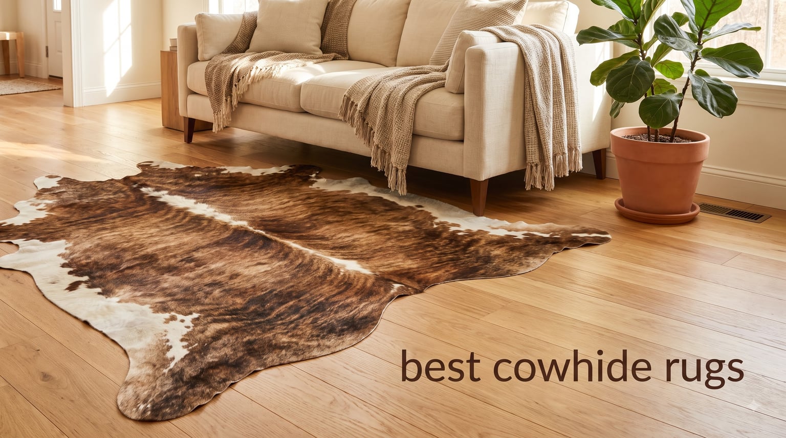 best cowhide rugs