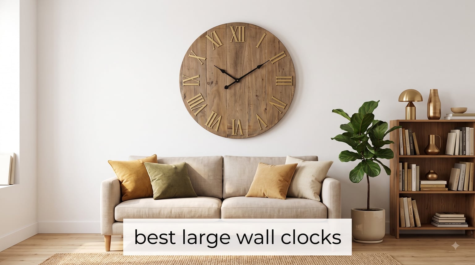 best large wall clocks