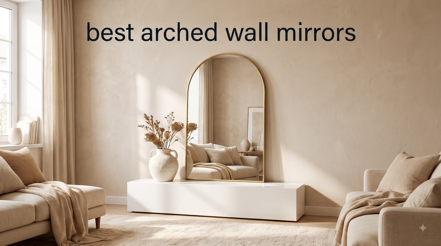 best arched wall mirrors