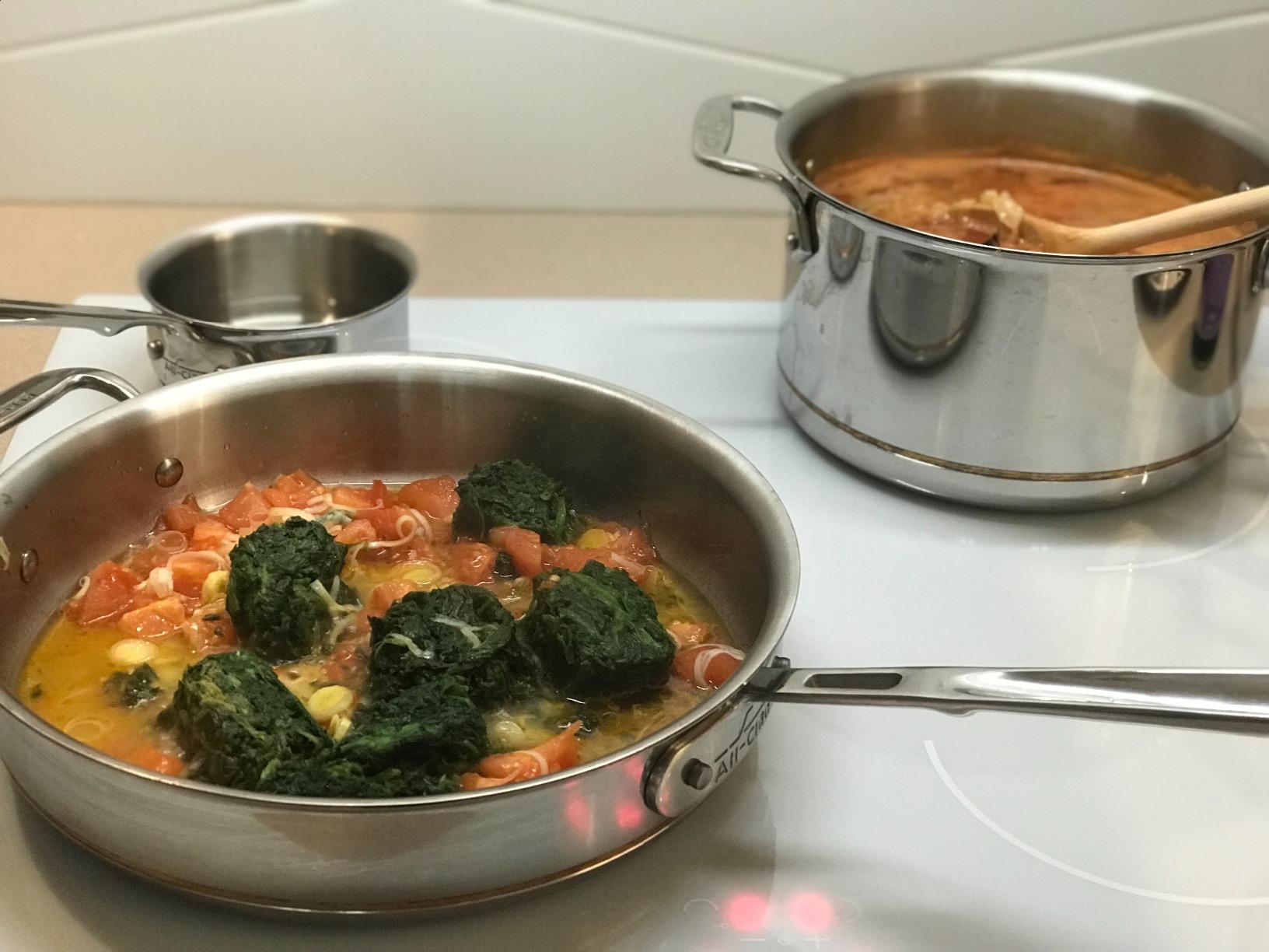 All-Clad Copper Core 5-Ply Stainless Steel Cookware Set, 7 Piece, Induction and Oven Safe customer photo 2