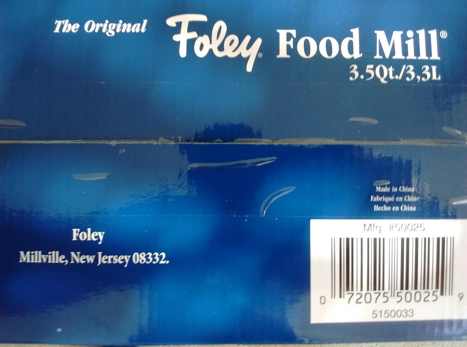 Mirro 50025 Foley Stainless Steel Healthy Food Mill Cookware, 3.5-Quart, Silver customer photo 1