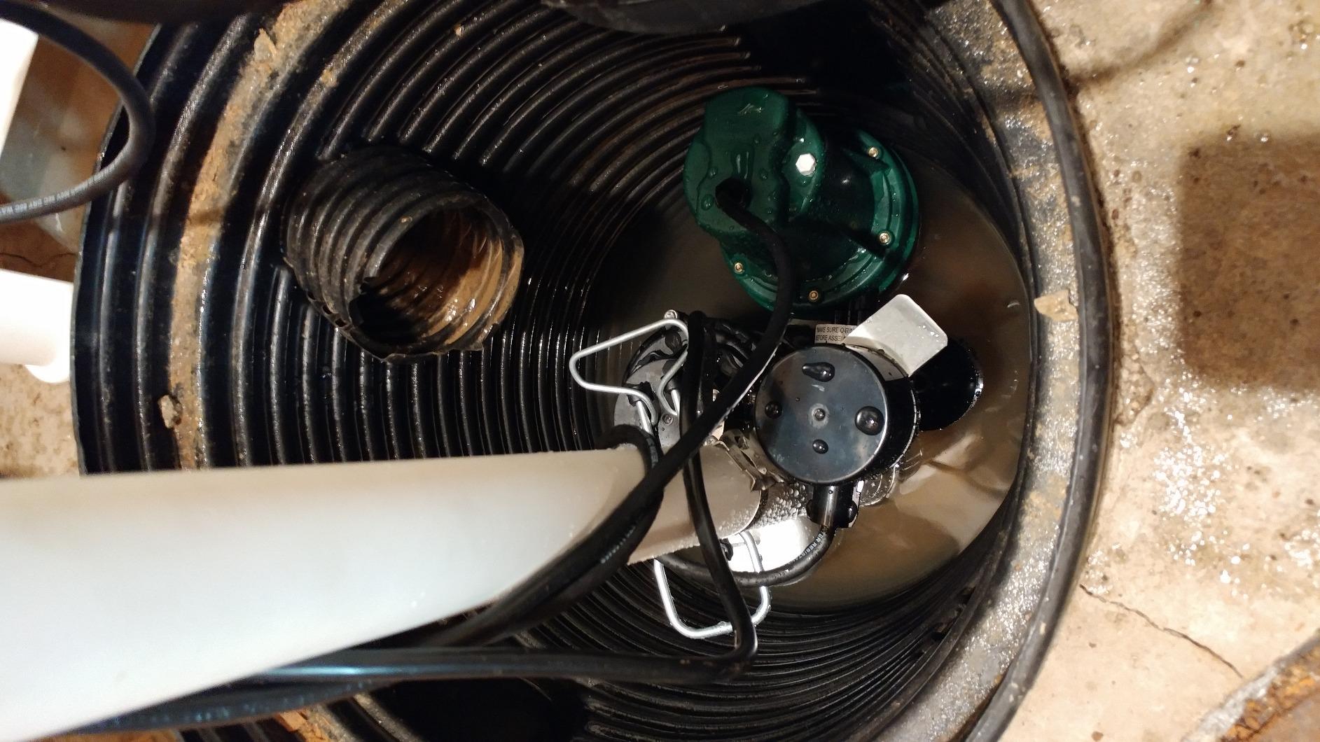 WAYNE CDU800 1/2 HP Submersible Sump Pump - Cast Iron & Stainless Steel, Vertical Float Switch, 5,100 GPH, 3-Year Warranty customer photo 1