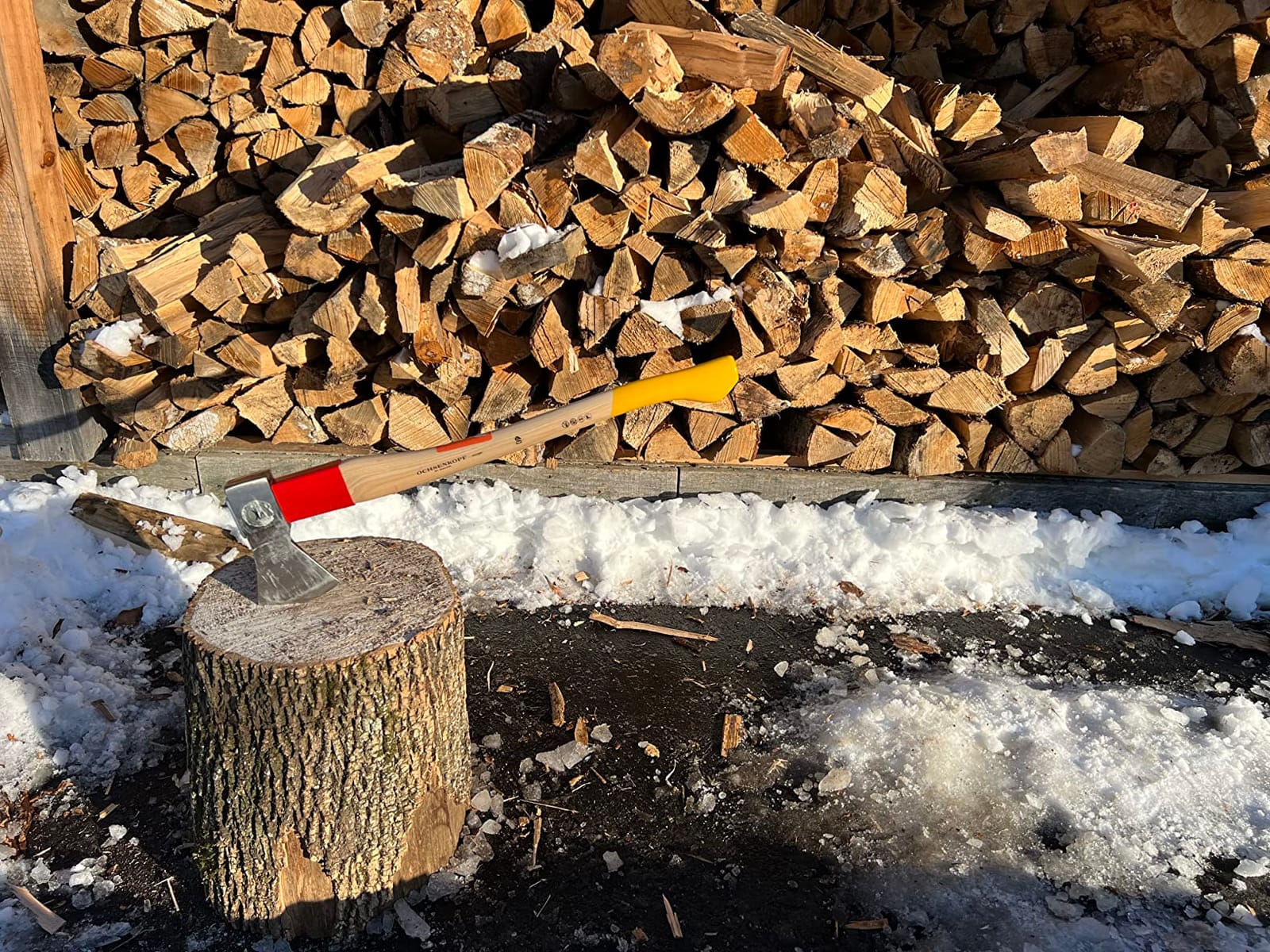 GEDORE OX 620 H-1257 - Multipurpose Forestry Axe with ROTBAND-Plus - Perfect for Outdoors, Chopping Logs, Trees and Firewood customer photo 1