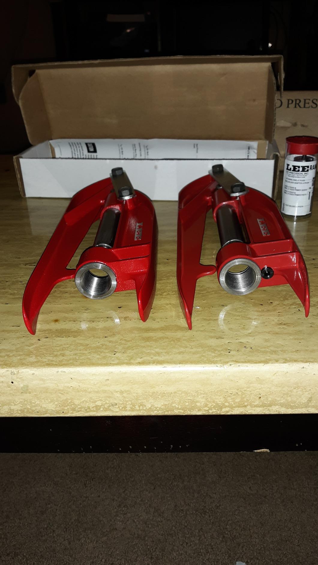 Lee Precision 90685 Cast Iron Reloading Hand Press Only (Red) customer photo 1