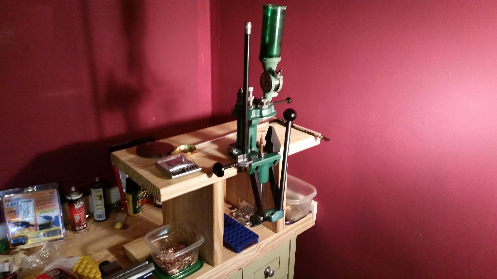 RCBS Turret Press - Cast Iron Reloading Press - Green customer photo 1