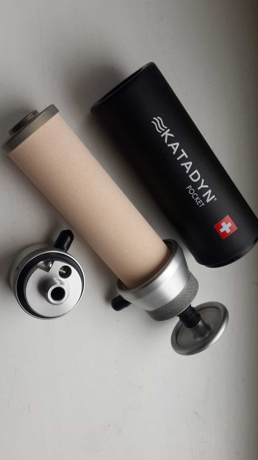 Katadyn Pocket Ceramic Hand Pump Water Filter | 13,000 Gallon Capacity, 20-Year Guarantee, Portable & Lightweight, For Camping, Backpacking & Hiking customer photo 1