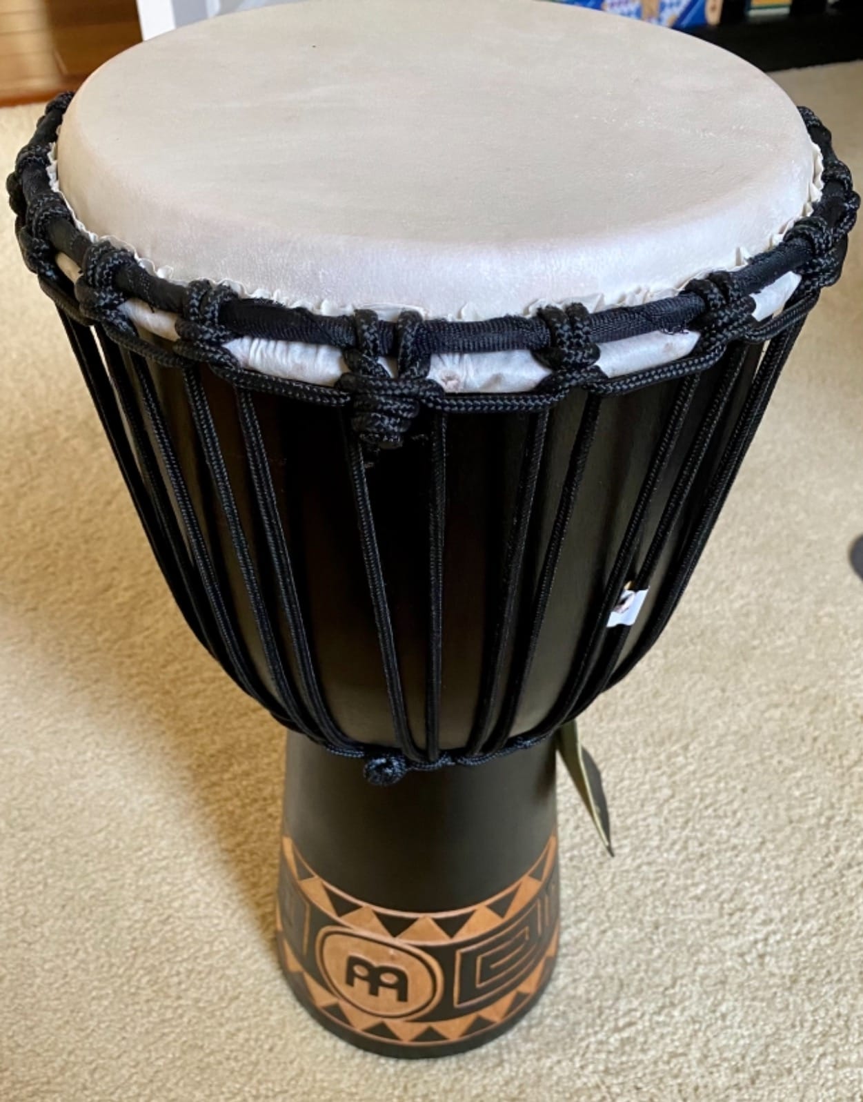Meinl Percussion Djembe with Mahogany Wood - 10