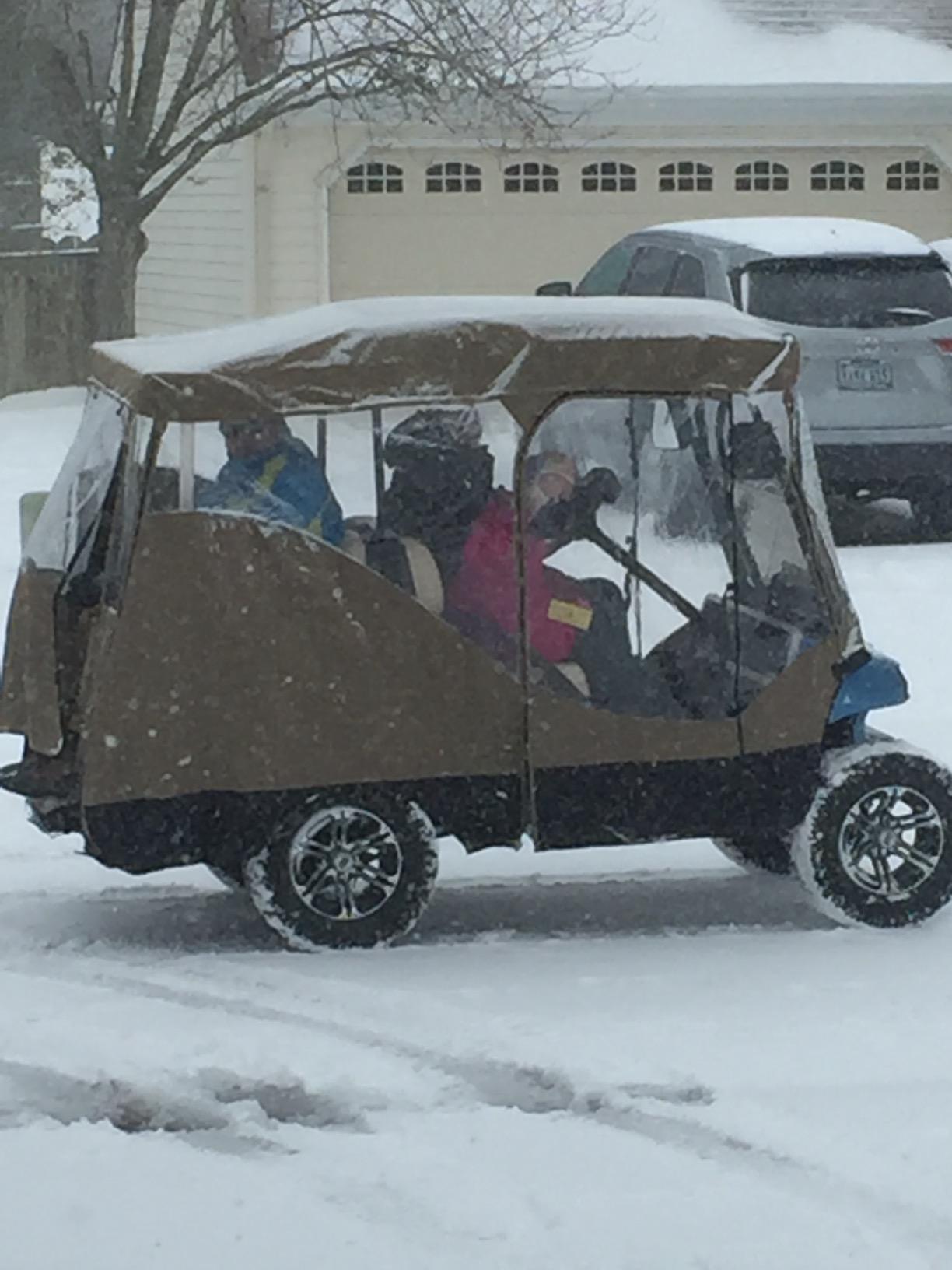 Formosa Covers 4 Passenger Golf Cart Enclosure Rain Cover YKK Door Zipper 4 Seater Golf Car - Extended Roof up to 80