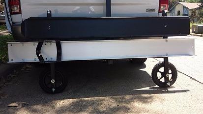 Black Widow Hitch Mounted Steel Motorcycle Carrier w/ Ramp, 600 lb Capacity | Heavy-Duty Steel Frame with Aluminum Track and 72-Inch Loading Ramp customer photo 1