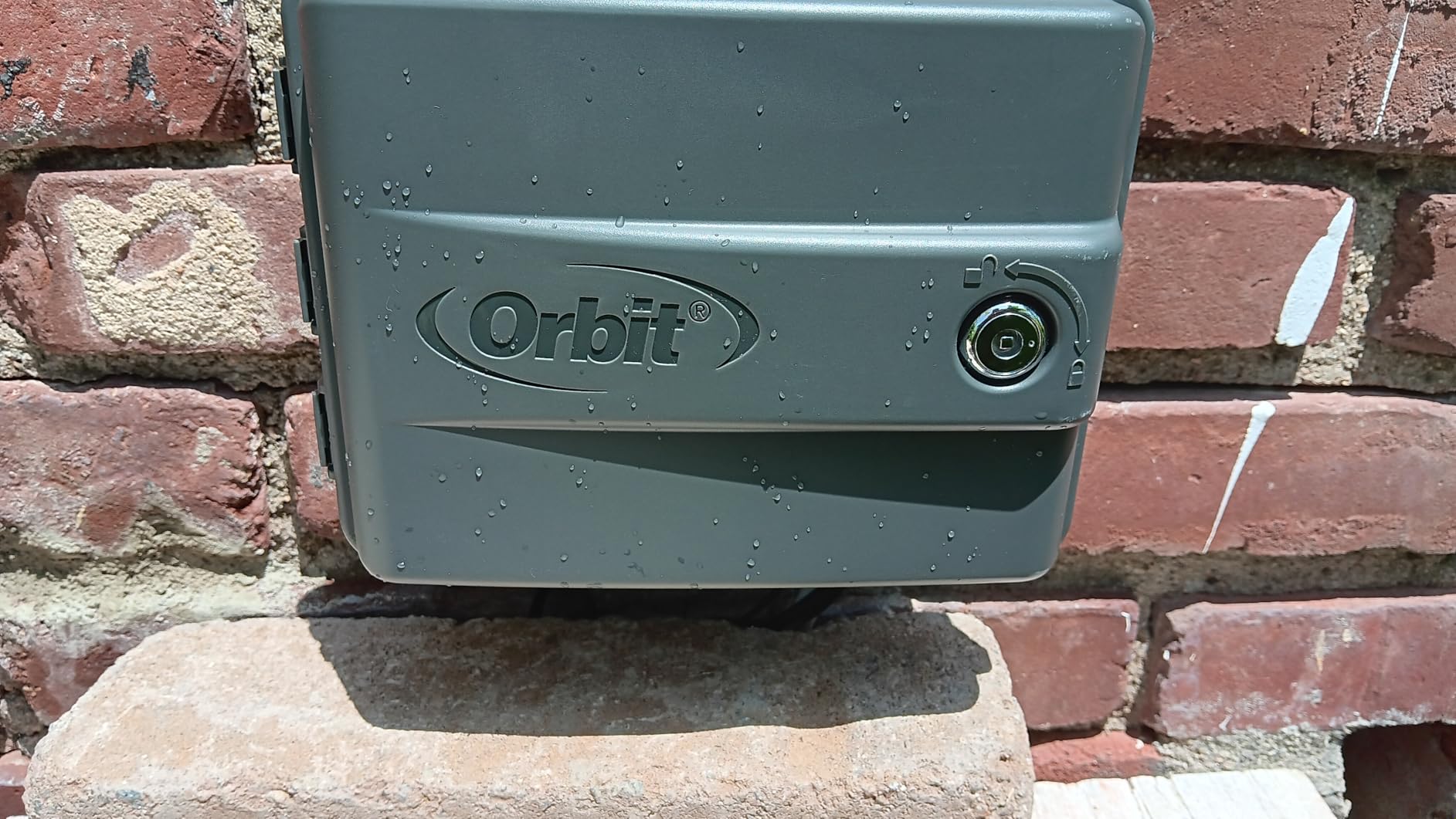 Orbit 4-Station Outdoor Swing Panel Sprinkler System Timer - for Residential Lawn Watering - Multi-Station Irrigation Controller - Custom Watering Intervals - Indoor/Outdoor Installation - 57894 customer photo 2