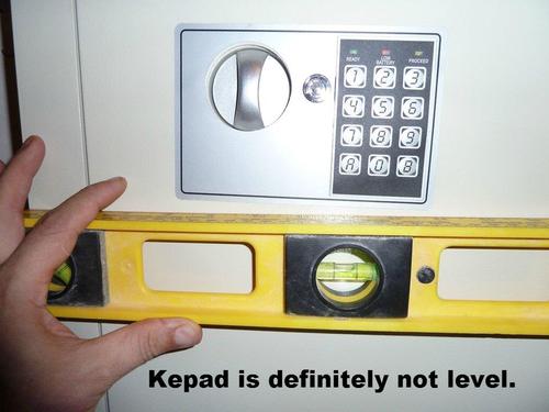 In-Wall Safe with Keypad and 2 Manual Override Keys - Protect Money, Jewelry, and Passports at Home or Business by Paragon Safes (White) customer photo 2