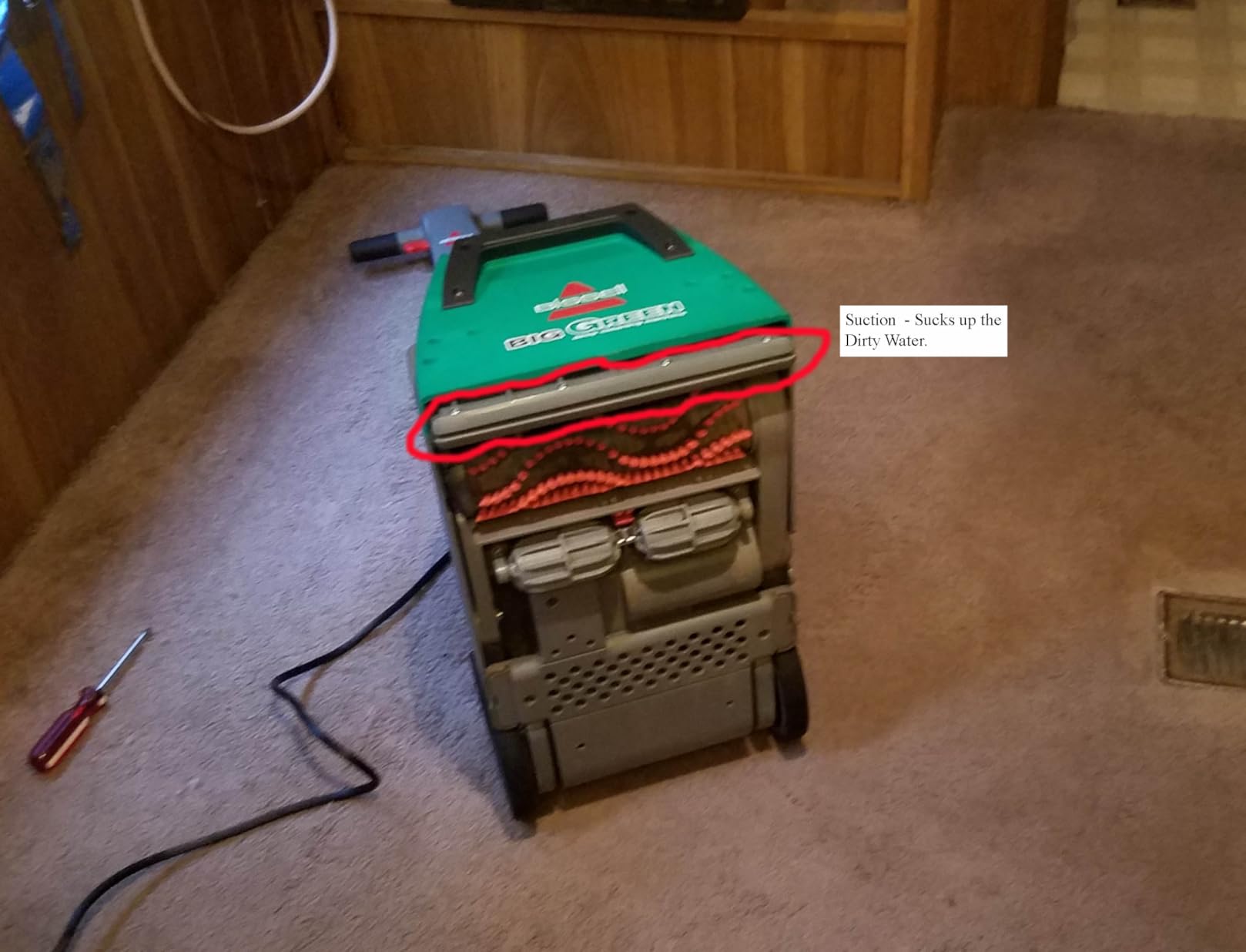BISSELL Big Green Professional Carpet Cleaner with XL DirtLifter PowerBrush customer photo 2