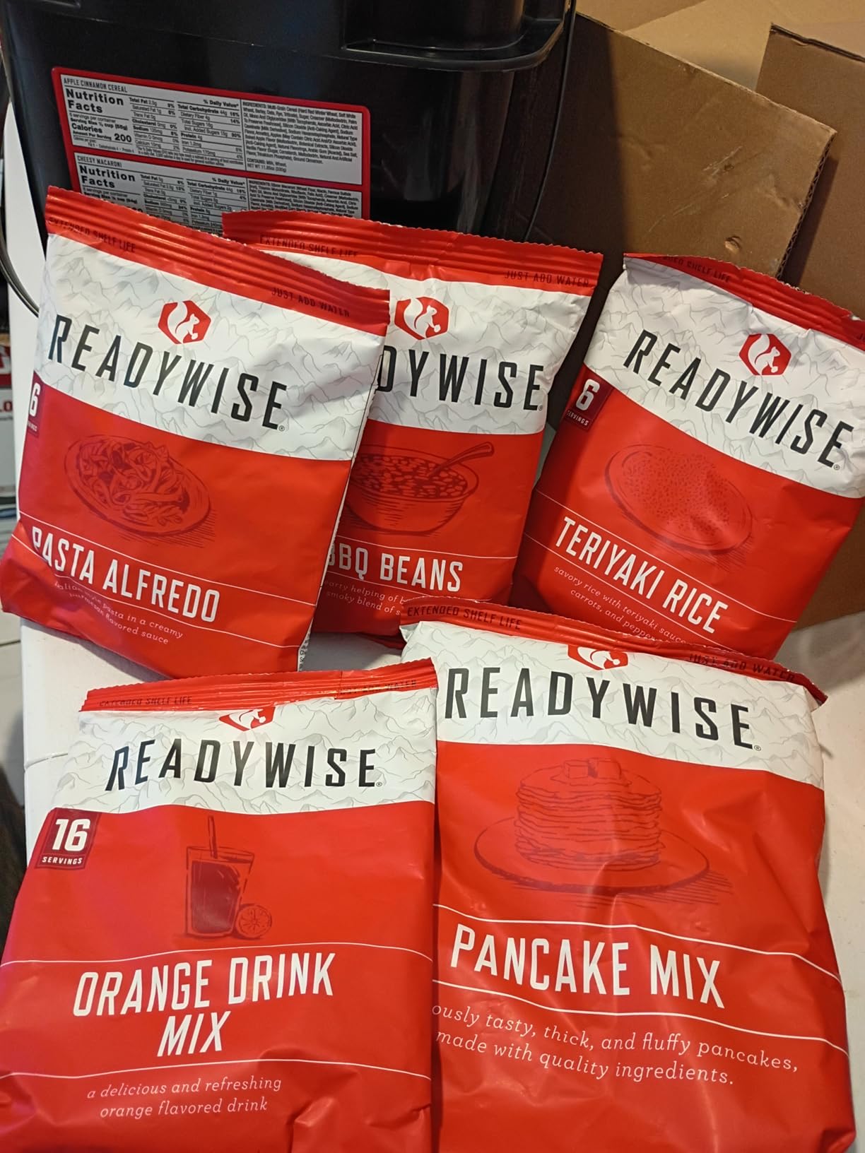 ReadyWise Emergency Food Supply - 120 Servings Favorites Sample Bucket, Survival Food Kit, Freeze Dried Prepper Food & Dehydrated Meals for Camping Essentials & Backpacking, up to 25 Year Shelf Life customer photo 1