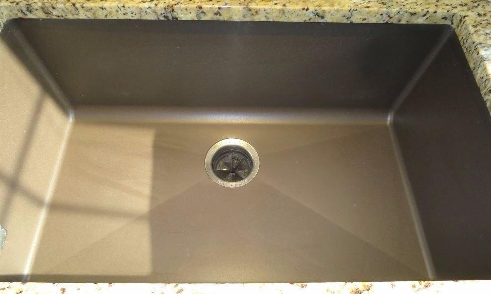 BLANCO 441297 PRECIS SILGRANIT Super Single Undermount Kitchen Sink, 32