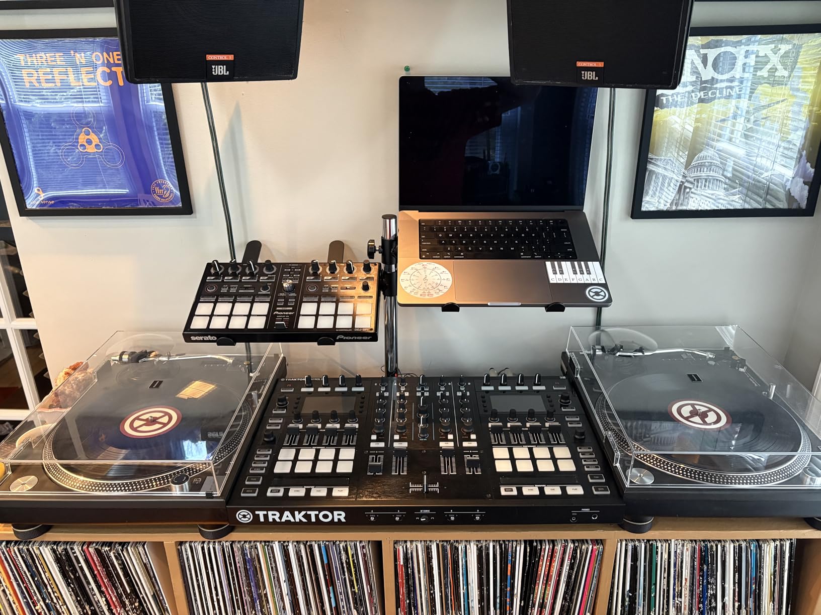 Fat Toad Double DJ Laptop Stand (Table-Top PRO Edition) - 2 Tier Portable PC Computer Equipment Rack customer photo 2