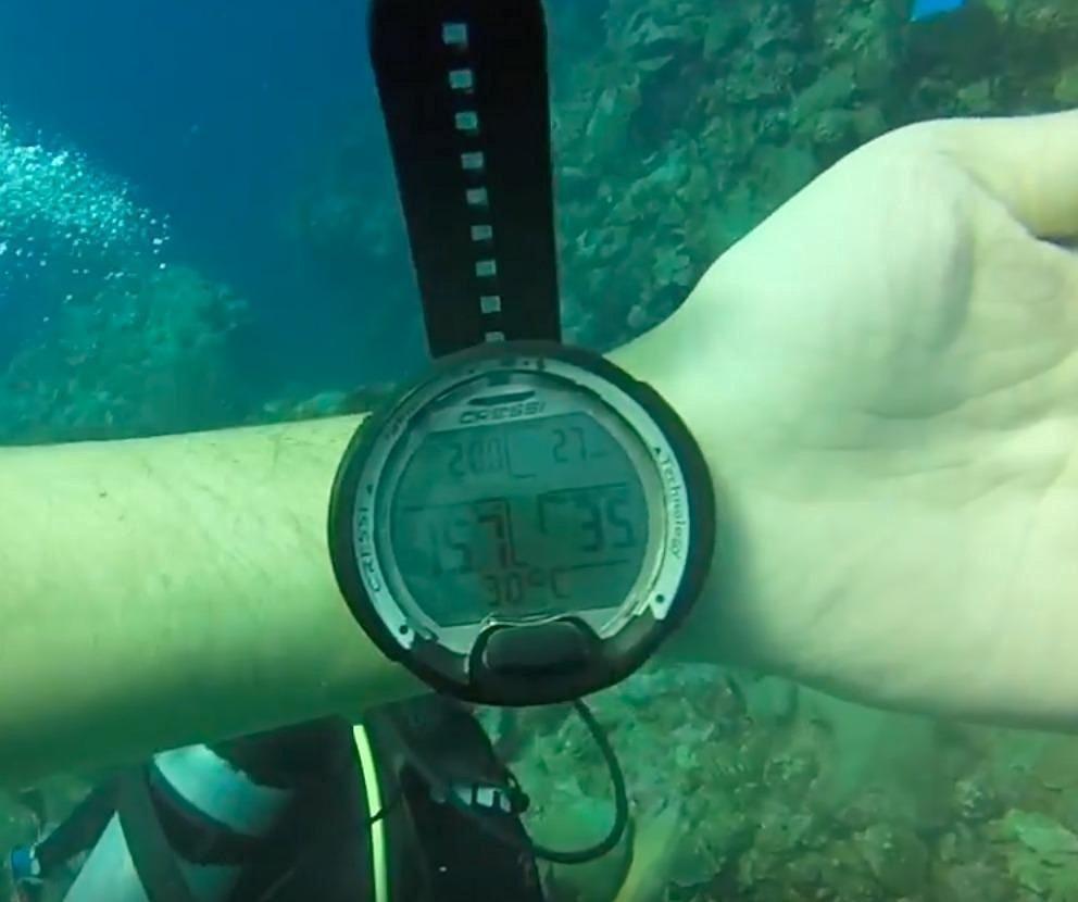 CRESSI Leonardo 2.0 Scuba Dive Watch, Air Nitrox Gauge, Black/Blue | Dive Computer customer photo 1