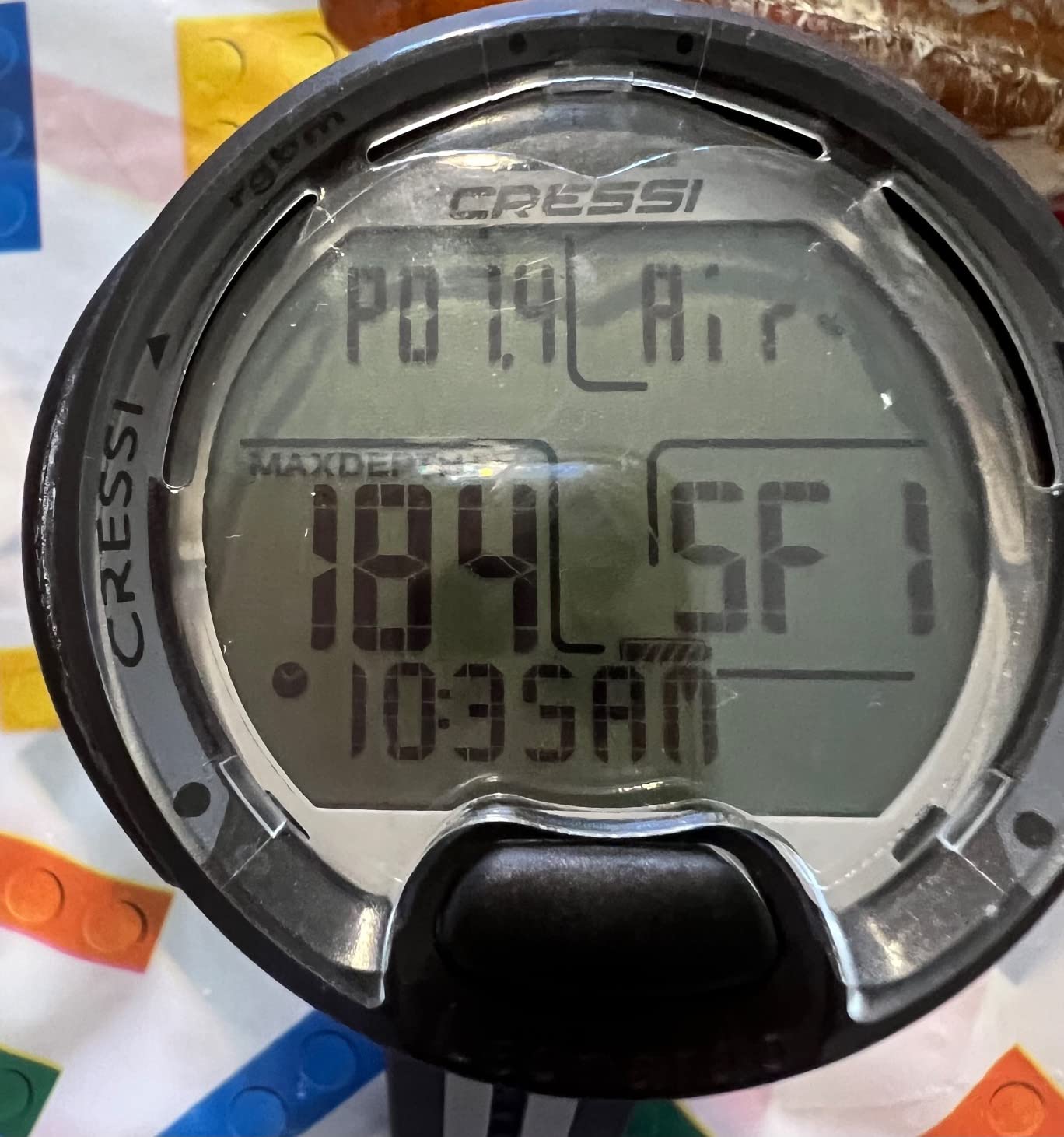 CRESSI Leonardo 2.0 Scuba Dive Watch, Air Nitrox Gauge, Black/Blue | Dive Computer customer photo 2