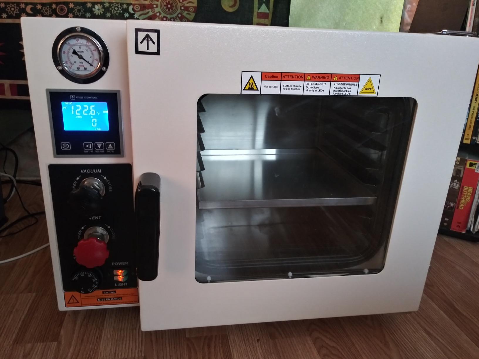 Across International AT09p7.110 Vacuum Oven with 7 CFM Pump, 5 Sided Heating, 0.9 cu ft customer photo 2