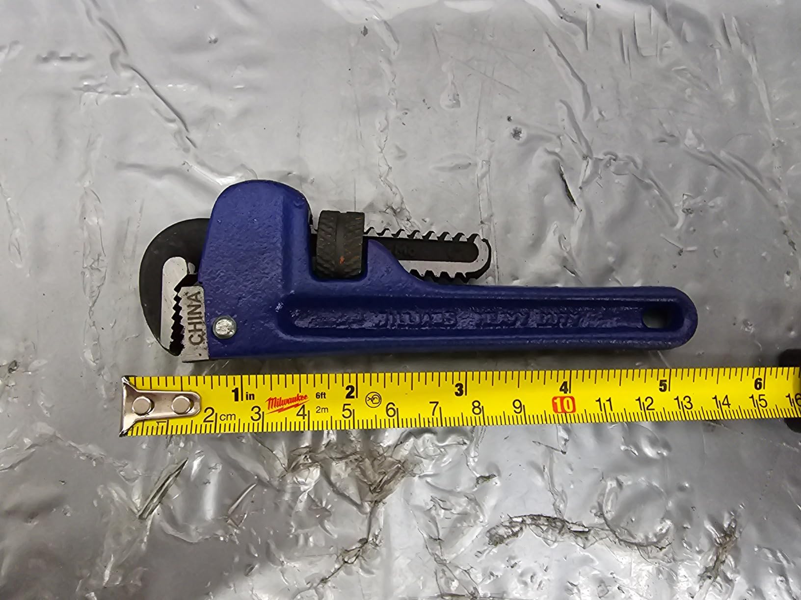 Williams 13532 Cast Iron Pipe Wrench, 48-Inch customer photo 2