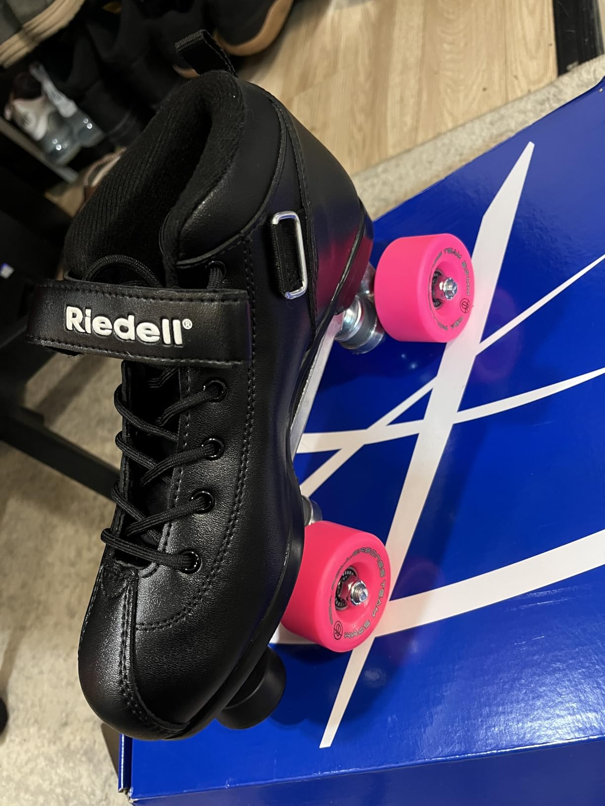 Riedell Dart Roller Skates for Men and Women - Colorful, Ultra-Durable Speed Skate customer photo 2