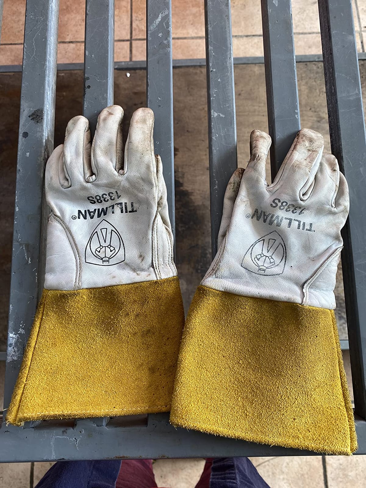 Tillman unisex adult Tig Welding Gloves R3SC34122981, White, X-Large Pack of 1 US customer photo 2